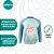 Camiseta Selene Infantil Uv Estampada Verão Calor Praia - Imagem 10