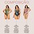 Maiô Banho de Mar Estampado com Bojo Zero Barriga Plus Size - Imagem 11
