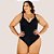 Maiô Modelador Zero Barriga com Bojo e Trançado Plus Size - Imagem 5