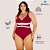 Maiô Banho de Mar Efeito Zero Barriga Alta Compressão Plus Size - Imagem 5
