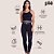 Conjunto Fitness Plie Calça Legging + Top Sem Costura - Imagem 14