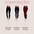 Legging Plié Sem Costura Feminina Cintura Dupla Confortável - Imagem 14