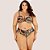 Conjunto Biquíni Banho De Mar Moda Praia Plus Size - Imagem 4