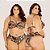Conjunto Biquíni Banho De Mar Moda Praia Plus Size - Imagem 6