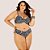Conjunto Biquíni Banho De Mar Moda Praia Plus Size - Imagem 7