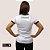 Camiseta Feminina Corinthians Oficial Gola V - Imagem 3
