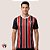 Camiseta Oficial São Paulo FC Masculina Esportiva Respirável Sport Dry Fit Casual - Imagem 2