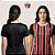 Camiseta Oficial São Paulo FC Feminina Esportiva Respirável Sport Dry Fit Casual - Imagem 1