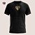 Camiseta São Paulo FC Masculina Frequência Preta e Dourada Dry Fit Confortável - Imagem 5
