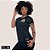 Camiseta Corinthians Gold Baby Look Feminina Original Leve Confortável Casual Respirável Premium - Imagem 3