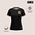Camiseta Corinthians Gold Baby Look Feminina Original Leve Confortável Casual Respirável Premium - Imagem 6