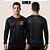 Camiseta Corinthians Manga Longa Masculina Gola Redonda Leve Respirável Estilo Casual Premium - Imagem 1