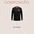 Camiseta Corinthians Manga Longa Masculina Gola Redonda Leve Respirável Estilo Casual Premium - Imagem 8