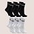 Kit 6 Pares Meia Topper Cano Alto Ideal Para Academia - Imagem 1