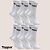 Kit 6 Pares Meia Topper Cano Alto Ideal Para Academia - Imagem 3