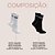 Kit 3 Pares Meia Topper Cano Alto Macia e Confortável - Imagem 10