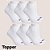 Kit 6 Meias Topper Cano Baixo Uso Casual - Imagem 3