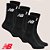 Kit 3 Meias New Balance Cano Longo Algodão Confonto - Imagem 6