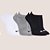 Kit 3 Meias De Algodão New Balance Cano Invisível Conforto - Imagem 1