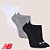 Kit 3 Meias De Algodão New Balance Cano Invisível Conforto - Imagem 2