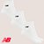 Kit 3 Meias De Algodão New Balance Cano Curto Confortável - Imagem 6