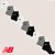 Kit 9 Meias De Algodão New Balance Cano Curto Confortável - Imagem 2