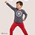 Pijama Infantil Longo Masculino Inverno de Heróis - Imagem 3