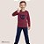 Pijama Infantil Longo Masculino Inverno de Heróis - Imagem 8
