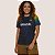 Camiseta Brasil Bandeira Azul Feminina Dry Fit Leve Respirável Esportiva Premium Torcedora - Imagem 2