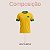 Camiseta Brazil Masculina Dry Fit Amarela Casual Confortável Para Jogos e Treinos - Imagem 7