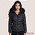 Jaqueta Feminina Puffer Longa Quentinha Com Capuz Removível e Bolso Frontal - Imagem 3