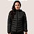 Jaqueta Puffer Feminina Longa Capuz Removível Forrada Com Zíper Para Inverno Frio Conforto - Imagem 9