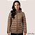 Jaqueta Puffer Feminina Longa Capuz Removível Forrada Com Zíper Para Inverno Frio Conforto - Imagem 7