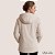 Jaqueta Parka Feminina Blue Rose Inverno Peluciada com Capuz Removível Forrada Térmica Confortável - Imagem 4