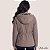 Jaqueta Parka Feminina Blue Rose Inverno Peluciada com Capuz Removível Forrada Térmica Confortável - Imagem 7