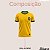 Camisa Brasil Retrô Pelé 1970 Athleta Masculina Edição Especial Em Algodão Amarela Original - Imagem 8