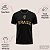 Camiseta Corinthians Brasil Preta Dourada Masculina Premium Casual Confortável - Imagem 5