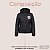 Jaqueta Puffer Feminina Corinthians Oficial Com Capuz Forrada Ideal Para Frio e Inverno - Imagem 8