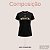 Camiseta Corinthians Brasil Preta Dourada Feminina Premium Casual Confortável - Imagem 8