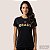 Camiseta Corinthians Brasil Preta Dourada Feminina Premium Casual Confortável - Imagem 2