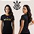 Camiseta Corinthians Brasil Preta Dourada Feminina Premium Casual Confortável - Imagem 1