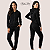 Conjunto Feminino Com Forro Flanelado e Capuz Plush - Imagem 3
