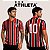 Camisa São Paulo Retrô 1977 1980 Athleta Masculina Algodão Listrada Número 10 Edição Especial - Imagem 1