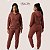 Conjunto Moletom Feminino Estiloso Plus Size - Imagem 14