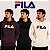 Moletom Masculino FILA Com Capuz e Bolso Canguru - Imagem 1