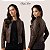 Jaqueta Feminina PU Elegante Para Outono Inverno - Imagem 11