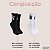 Kit 2 Pares de Meias Cano Médio SCCP Preto e Branco - Imagem 17