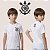 Camiseta Corinthians Infantil Casual Premium em Tecido Leve Respirável com Gola Careca - Imagem 1