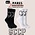 Kit 2 Pares de Meia Cano Médio Estampada Corinthians SCCP - Imagem 1
