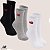 Kit 3 Pares de Meias Infantil Cano Alto Atoalhadas Casual - Imagem 2